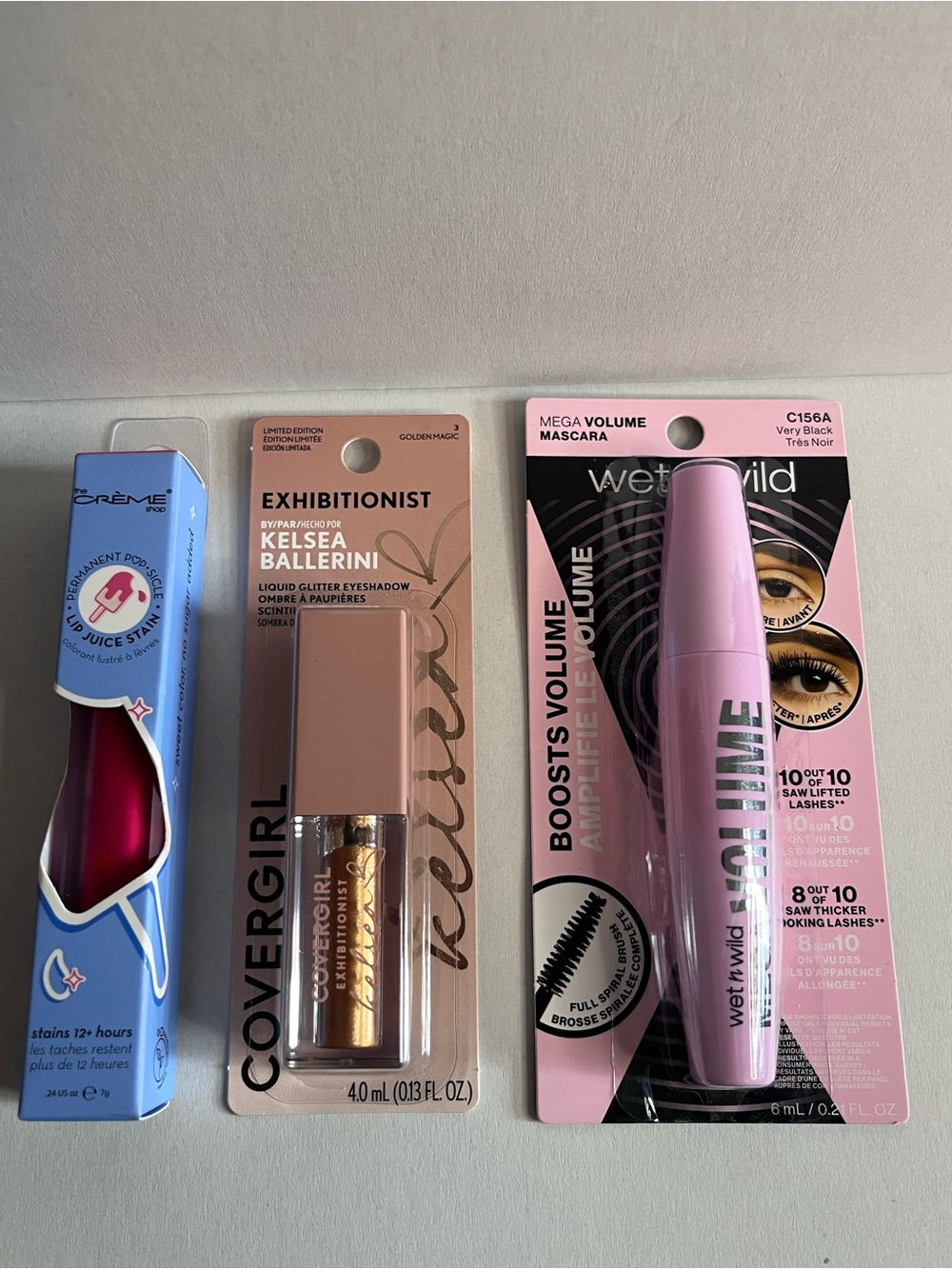 💄 3-Piece Makeup Essentials Bundle: Eyes & Lips